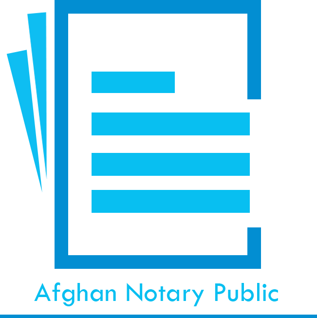 HG Afghan Notary Public